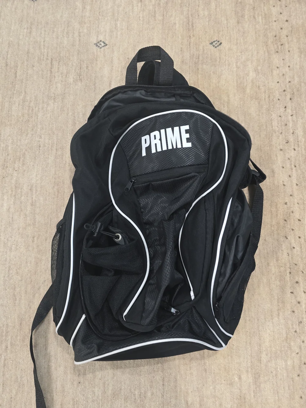 Black Men's Sports Backpack